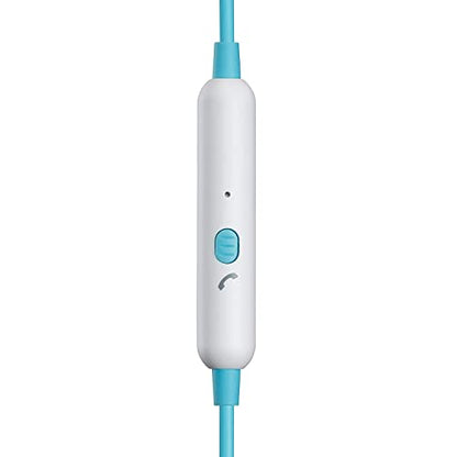 Turtle Beach Battle Buds In-Ear Gaming Headset - Mobile & PC with 3.5mm, Xbox Series X, Xbox Series S, Xbox One, PS5, PS4, PlayStation – Lightweight, In-Line Controls, White/Teal