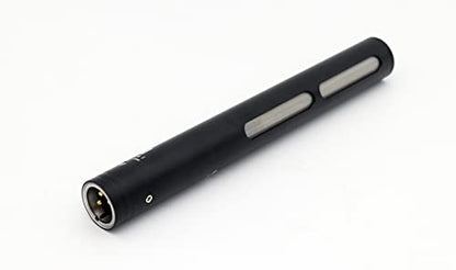 Shotgun Microphone with XLR Output Phantom Powered 12-48V for Camera-Mounted Broadcast Media Production Audio Content Creative