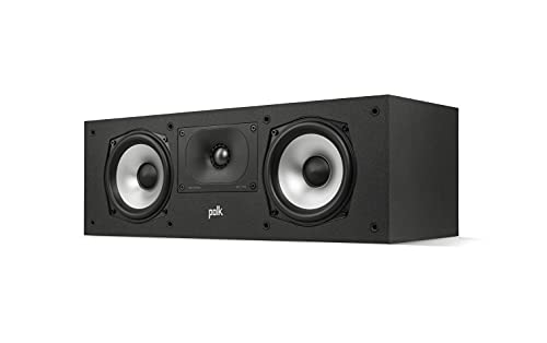 Polk Audio Monitor XT30 Compact Center Channel Speaker (Midnight Black) - style: Compact Center Channel Speaker (XT30)