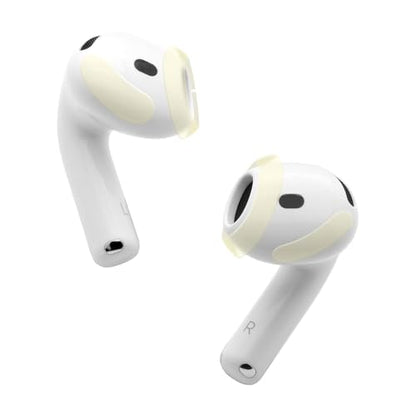 Grip Antislip AirPods 4 Stickers – Secure Fit Tips for Apple AirPods Pro 2/4/3 – Ultrathin, Skinsafe Adhesive – Fits in Charging Case – Workout Stability & Comfort – 25 Replacement Covers
