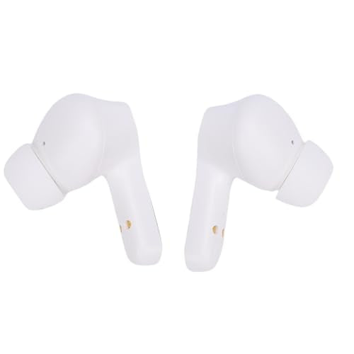 Yunseity Wireless Gaming Earbuds, 20ms Low Latency Game Earphones with Noise Canceling Mic, 2.4GHz & Bluetooth 5.3 Dual Mode, Comfortable in Ear Earphones for PC Laptop Phone (White) - color: White