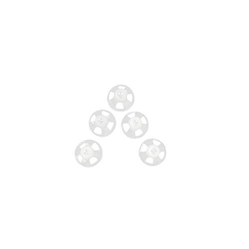 Hearing Aid Ear Piece Open Domes 6mm 5-Pack Comfortable PSAP (Personal Sound Amplifiers Product) Kit Ear Tips Invisible, Perfect for Open Air (Open fit), Except for RIC - style: Open 6mm 5-pack