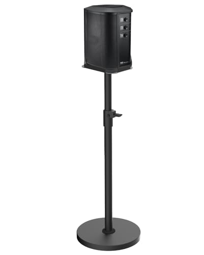 Height Adjustable Speaker Stand for Bose S1 Pro / S1 Pro Plus Floor Stand, Extends 45" to 54", Holds up to 20LBS, Wireless Studio Monitors Heavy Duty Speakers Stands for Bose, Easy to Install, Black