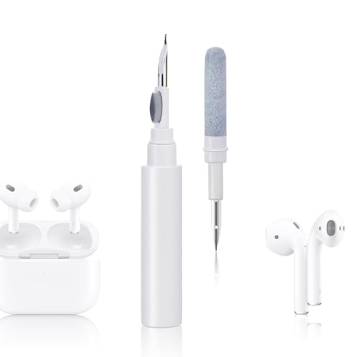 Earbud Cleaning Kit: Crystal Clear Audio Made Easy with Soft Brushes & Precision Picks for Wax, Dirt & Dust in Sound Ports and Case Crevices