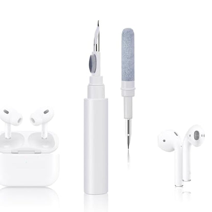 Earbud Cleaning Kit: Crystal Clear Audio Made Easy with Soft Brushes & Precision Picks for Wax, Dirt & Dust in Sound Ports and Case Crevices