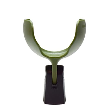Ammo Clip 520 Bullet Mic Holder Compatible With Shure 520DX Green Bullet, Superlux D112/C and Other Similar Harmonica Microphones (Olive Green) - color: Olive Green