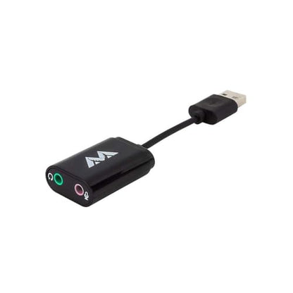Antlion Audio Mic + Headphone External 3.5mm to USB-A External Sound Card