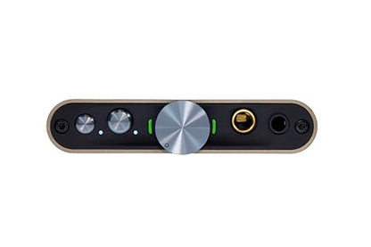 iFi hip-dac3 - Portable Hi-Res DAC/Headphone Amp - True Balanced Circuit, 400mW Output, Dual USB-C, PCM 384kHz/DSD256/MQA Decoding, XBass Analog Enhancement, PowerMatch, iEMatch & up to 12hrs Playtime | True Balanced Circuit, 400mW Output, Dual USB-C, PCM