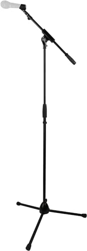 Gearlux Tripod Boom Microphone Stand with Tripod Base, Adjustable Height up to 60 Inches - 2-Pack - color: 2-Pack, size: Tripod Base
