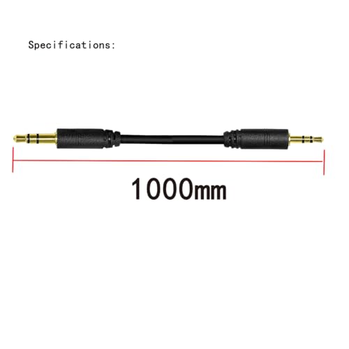 Replace Audio Cable, Extension Cable 3.5mm to 2.5mm Suitable for Bose QuietComfort QC45 QC35II QC35 QC25 NC 700 Soundlink Soundtrue Earphones Black