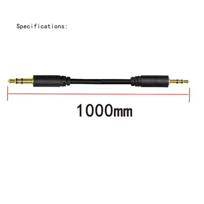 Replace Audio Cable, Extension Cable 3.5mm to 2.5mm Suitable for Bose QuietComfort QC45 QC35II QC35 QC25 NC 700 Soundlink Soundtrue Earphones Black