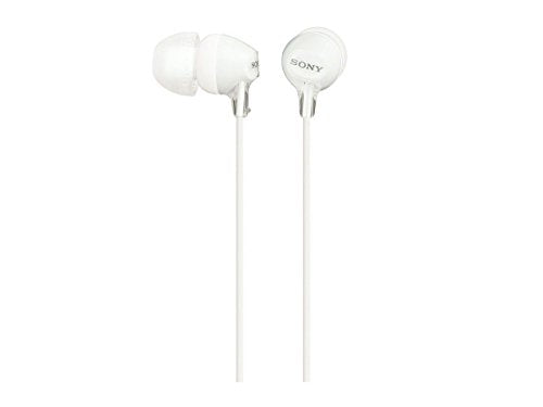 Sony MDREX15LP In-Ear Earbud Headphones, White - color: White, style: 3.5mm Aux, No Mic
