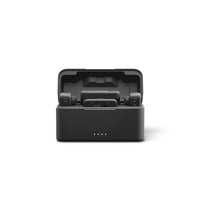 GoPro Wireless Mic Complete Kit (2 TX, 2 RX, Charging Case) - for GoPro/Camera/iPhone/Android, Ultra-Compact, Noise Reduction, Gain Control, Vlogging