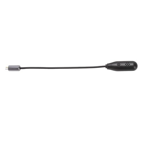 2 Pin 0.78mm IEM Replacement Cable with Mic | OFC Detachable Earbud Wire for ZSN ZST ZS10 ES4 ZSR ED16 ZS5 ZS6 BA10 AS10, 3.5mm Gold Plated Plug