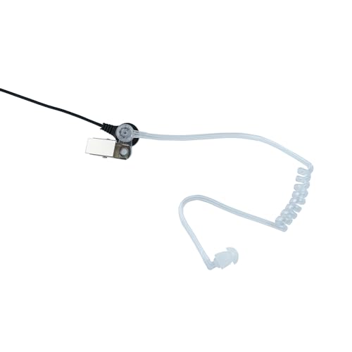 Acoustic Tube Earpiece Headset Compatible with MotorolaWalkie Talkie Radio | Compatible with Motorola CLS1410 CLS1110 BPR40 CP200 CP200D CP185 CP100 RDM2070D Two Way Radios