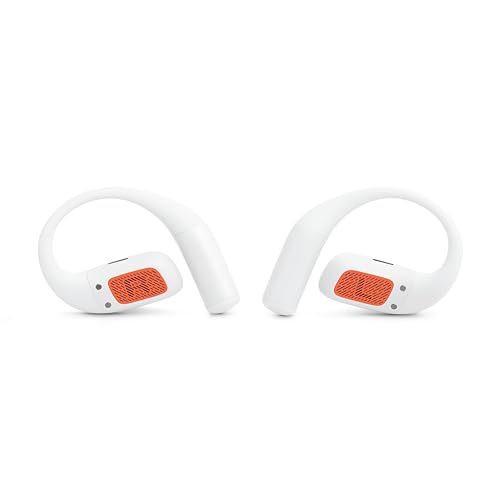 JBL Endurance Zone Open Ear Earbuds, Waterproof, Secure Fit - White | IP68 Waterproof Design, up to 32-Hour Playtime With Quick Charge, Secure Earhooks For Running And Outdoor Fitness - color: White
