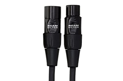 Hosa HMIC-003 REAN XLR3F to XLR3M Pro Microphone Cable, 3 Feet