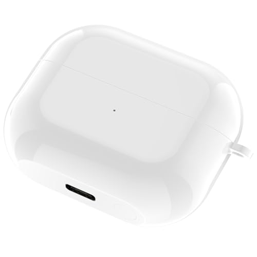 Charging Case for Samsung Galaxy Buds 3, Replacement Charger Case Dock Charging Box with USB C Cable for Galaxy Buds 3 (SM-R530) Earbuds (White) - color: White