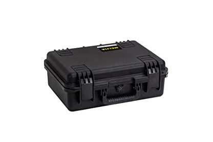MEIJIA Premium Waterproof Hard Camera Case,Hard case with customizable fit foam,Full Protection with Light&Convenient Design,Elegant Black (18.3"x13.4"x6.7") - size: 18.3"x13.4"x6.7"