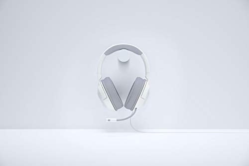 Razer Kraken X Ultralight Gaming Headset: 7.1 Surround Sound Capable - Lightweight Frame - Integrated Audio Controls - Bendable Cardioid Microphone - for PC, PS4, Nintendo Switch - Mercury White
