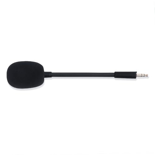 Barracuda X Mic Replacement for Razer Barracuda X Wireless Gaming Headphone,3.5mm Detachable Gaming Microphone Boom (Black) - color: black
