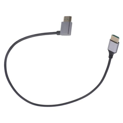 Alasum Right Angle Video Cable Connector for Monitors and Tvs Flexible Connector Wire Male to Male Adapter for Home Theater and Gaming Systems