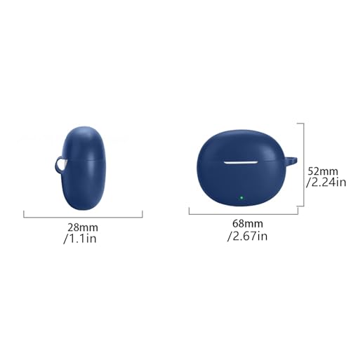 Soft Silicone Case Protective Sleeve for Earbuds Shockproof Lightweight Design Easily Charging Port Access
