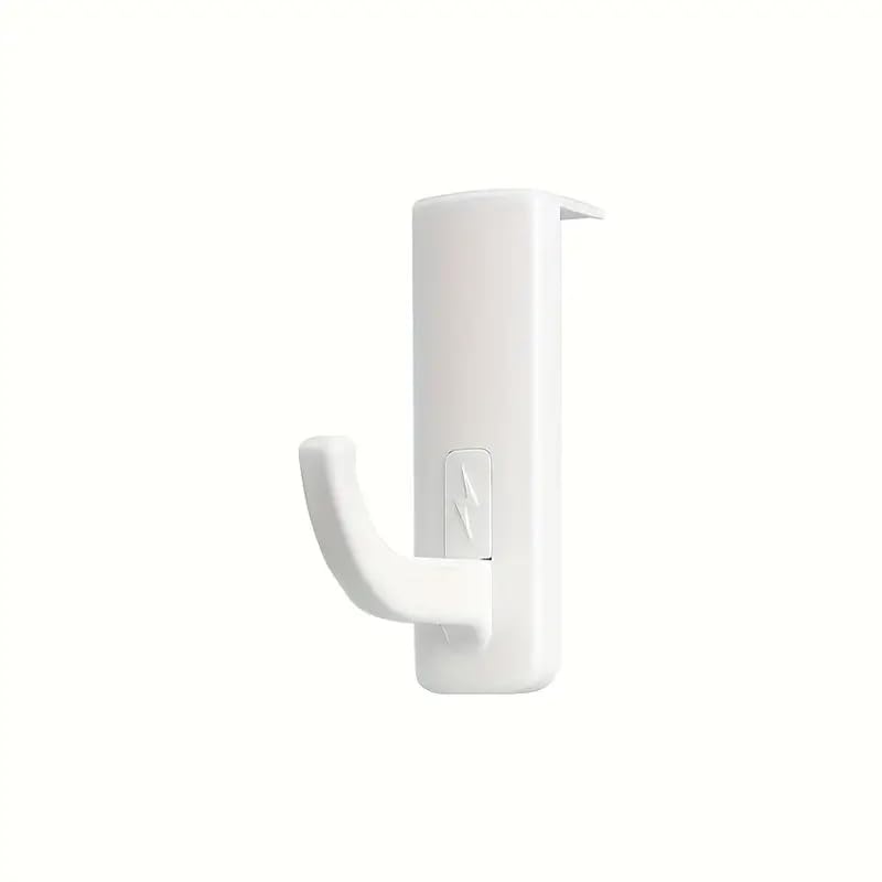 Generic 1pcs Headphone Hanger Holder, Wall Mount, Earphones, White - color: White
