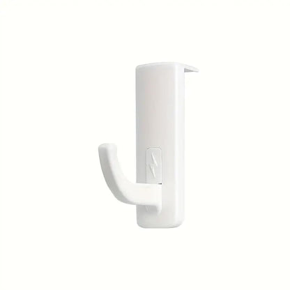 Generic 1pcs Headphone Hanger Holder, Wall Mount, Earphones, White - color: White
