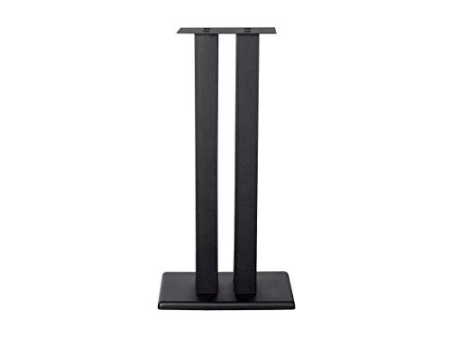 Monolith 24 Inch Speaker Stand (Each) - Supports 75 lbs, Adjustable Spikes, Compatible With Bose, Polk, Sony, Yamaha, Pioneer and others, Black - size: 24 Inch