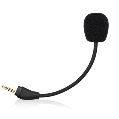 Mic for HyperX Cloud III & Cloud 3 Wired Wireless Gaming Headsets, 3.5mm | Detachable Noise Cancelling Microphone Boom for PC, Xbox One, PS4, PS5