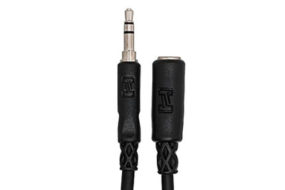 Hosa MHE-125 3.5 mm TRS to 3.5 mm TRS Headphone Extension Cable, 5 Feet - size: 25 feet