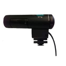 Stereo Microphone with Windscreen (Shotgun) for Sony (Alternative to Sony ECM-HST1)