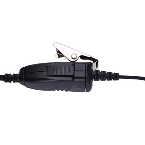 G Shape 2 Pin Walkie Talkie Earpiece Headset Compatible with Baofeng UV-5R Retevis H-777 RT21 RT22 Arcshell AR-5 Two Way Radio (2 Pack)