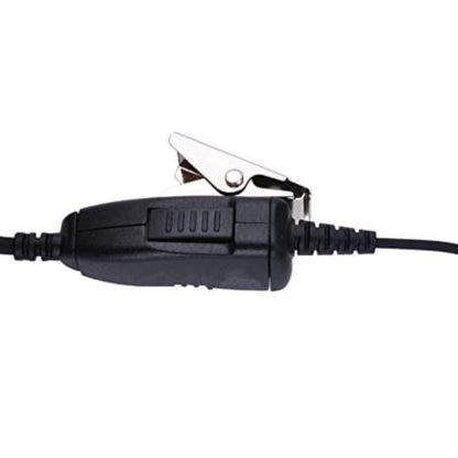 G Shape 2 Pin Walkie Talkie Earpiece Headset Compatible with Baofeng UV-5R Retevis H-777 RT21 RT22 Arcshell AR-5 Two Way Radio (1 Pack)
