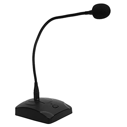 ZJchao Duty Microphone Arm Stand with 5M XLR Cable 360 Rotation Desk Clamp Mount for Streaming Podcasting Compatible USB Mic