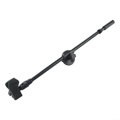 Adjustable Microphone Stand Boom Arm Mount With Holder Extension Bracket 360 Degree Rotating Desktop Mic Stand Clip For Studio Broadcasting Recording Live Streaming 55CM Length(Mic Clip B) - size: Mic Clip B