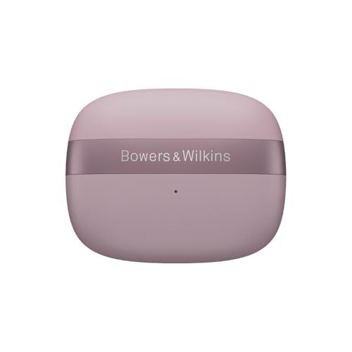 Bowers & Wilkins Pi8 True Wireless Noise Cancelling Earbuds with Bluetooth aptX, 24-bit Wireless Connection, Audio rebroadcast and 6 Built-in Microphones - Pale Mauve - color: Pale Mauve
