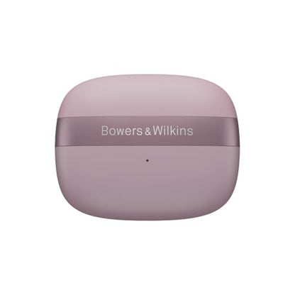 Bowers & Wilkins Pi8 True Wireless Noise Cancelling Earbuds with Bluetooth aptX, 24-bit Wireless Connection, Audio rebroadcast and 6 Built-in Microphones - Pale Mauve - color: Pale Mauve