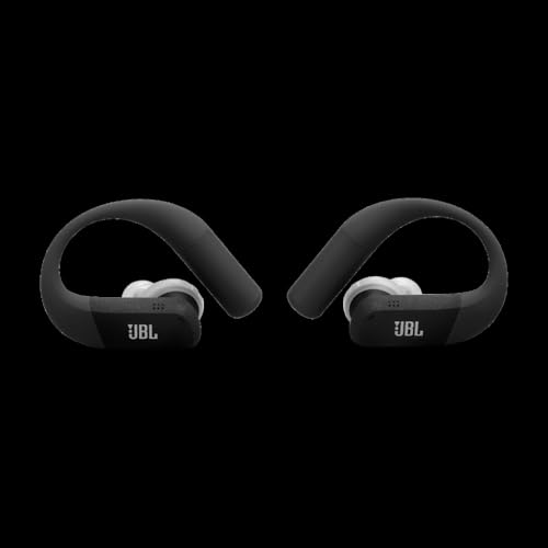 JBL Endurance Peak 4 True Wireless Noise Cancelling Sport Earbuds Bundle with gSport Case (Black) - color: Black