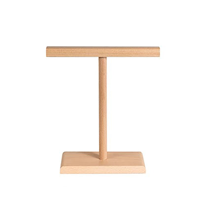 Headphone Stand/Headset Holder Dual Headphones Stand for Desk Solid Wood Gaming Headsets Holder Hanger Creative Display Headset Hanger Simple Bracket Storage PC Gaming Headset Stand ( Color : Brass )