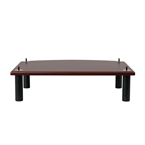 Pangea Audio Vulcan Add-On Shelf with 5.25" Posts Rosenut Red - color: Rosenut Red