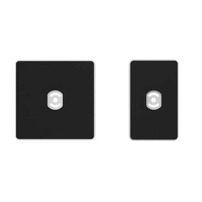 Kanto SP26PLW 26" Bookshelf Speaker Swiveling Floor Stands - White, Pair - Maximum Speaker Weight 30lbs per Stand - Standard and Extended top Plate Included - Internal Cable Management - color: White, size: 26 inches