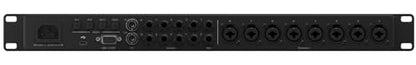 Fender Quantum HD 8 Bundle: 26x30 USB-C Audio Recording Interface, 32-bit/192 kHz, MAX-HD Mic Preamps, (8) RCXFM20E-B 20 ft Female to Male XLR Mic Cables, 9-items