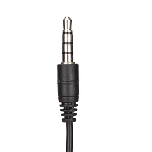 S481 Single Ear Gaming Headset 3.5mm Stereo Wired One Ear Headset with Mic and in Line Control for One Wired One Ear Headset, Gaming Chat Headset , 3.5mm