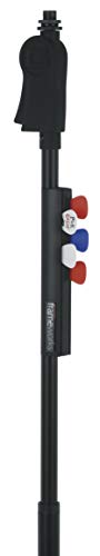 Gator Frameworks Mic Stand Guitar Pick Holder - Attaches to Microphone Stand Tubing - Holds up to 12 Guitar Picks, (GFW-GTR-PICKCLIP) - size: Guitar Pick Clip