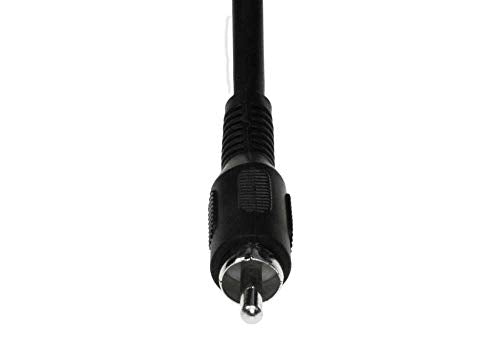 6ft 1/4" Mono Plug to RCA Male Cable