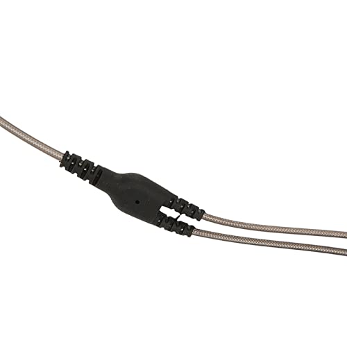 Yosoo Health Gear Replacement Earphone Cable For Mmcx Headphones, Mmcx Cable Tinned Copper Hifi 3.5Mm Elbow Cable, Mmcx Ers 3, 5 Mm For Mmcx Headphones, Tinned Copper Hifi 3.5Mm Elbow Cable