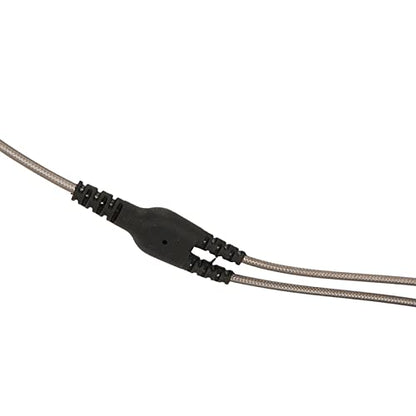 Replacement Cable for SE215 SE535, Tinned Copper MMCX Connector, Soft Flexible Cord for Shure Earphones (Black)