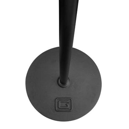 Gator Frameworks Microphone Stand with 10" Weighted Base and Soft Grip Twist Clutch Height Adjustment, (GFW-MIC-1000) - style: 10" Weighted Base